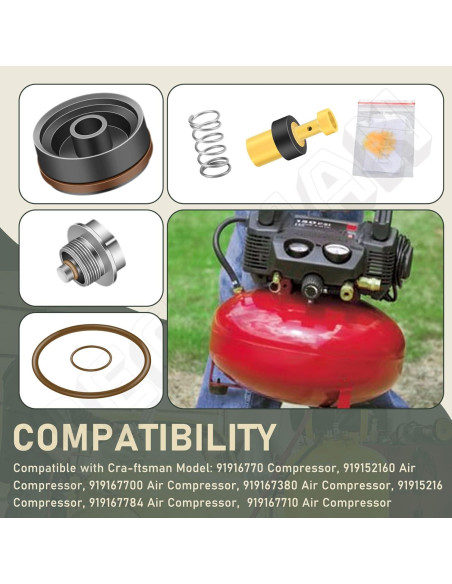 Kit de reparación regulador compresor DECKMAN N008792