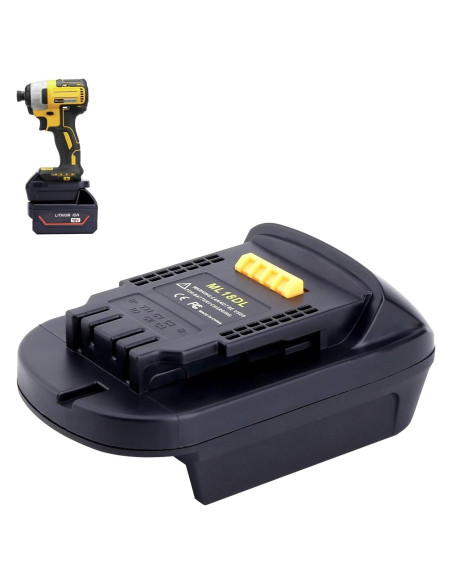 Adaptador de Batería Kotoate ML18DL para Dewalt 20V Adaptador de Batería Kotoate ML18DL para Dewalt 20V