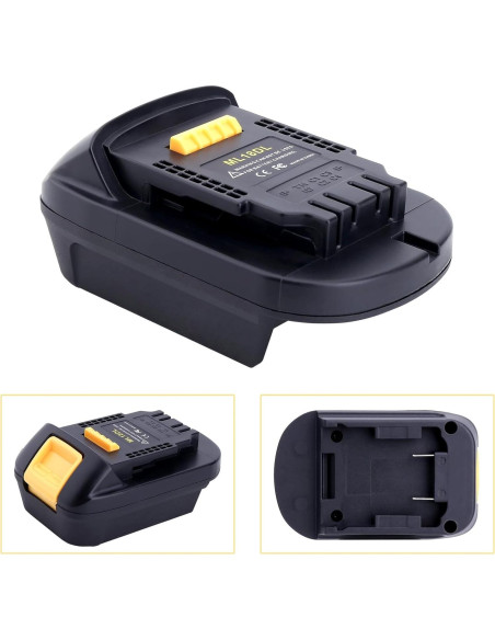Adaptador de Batería Kotoate ML18DL para Dewalt 20V Adaptador de Batería Kotoate ML18DL para Dewalt 20V