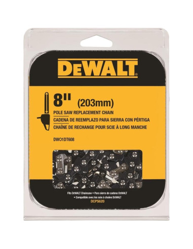 Cadena de Repuesto DeWalt DWO1DT608 para Motosierra 20V