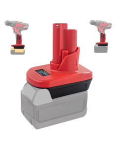 Adaptador de Batería OGJUNX DeWalt 20V a Milwaukee M12