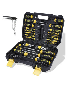 Juego de Destornilladores DOWELL 108 Piezas Magnéticos