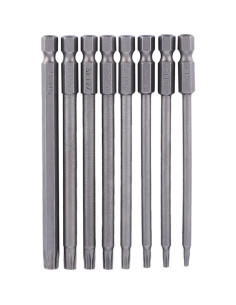 Juego de Puntas Torx Yakamoz 8pcs 100mm Hexagonal 2