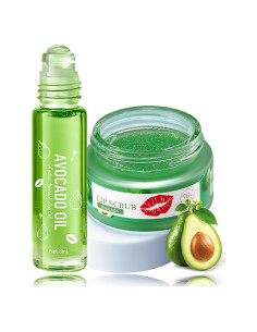 Juego de Exfoliador y Aceite de Labios Evolvique 2PCS