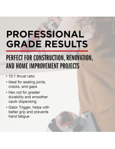 Pistola de Calafateo Newborn 930-GTD Sin Goteo 10:1 2