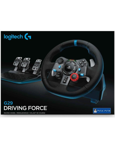 Volante de Carreras Logitech G29 con Pedales y Retroalimentación