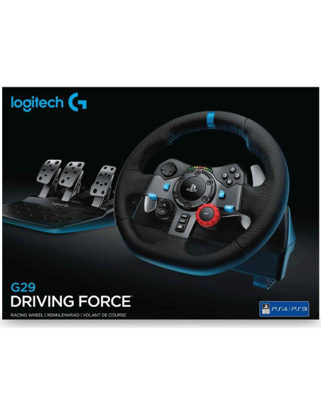 Volante de Carreras Logitech G29 con Pedales y Retroalimentación