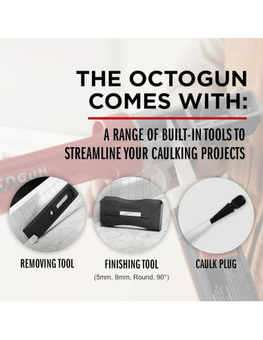 Pistola de Calafateo Newborn 930-GTD Sin Goteo 10:1