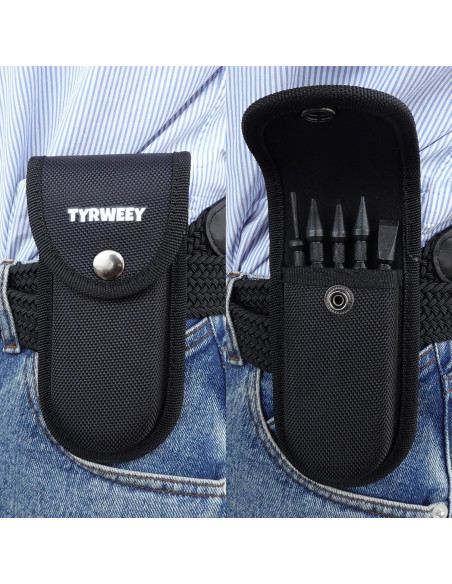 Juego de 5 Martillos y Punzones TYRWEEY para Clavos