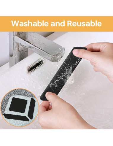 Agarradores de Alfombra Antideslizantes Reutilizables 12 Pcs