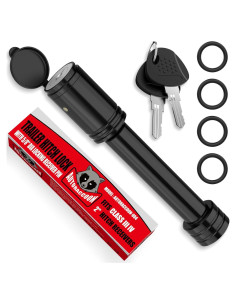 Cerradura de Enganche de Remolque AUTORACCOON 1.59 cm Antirrobo