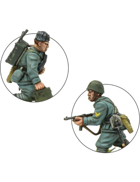 Miniaturas de Infantería Italiana 1:56 Warlord Games - 30 Figuras Pintables Miniaturas de Infantería Italiana 1:56 Warlord Games - 30 Figuras Pintables