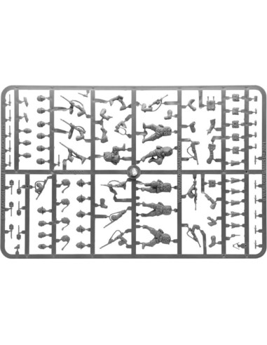 Miniaturas de Infantería Italiana 1:56 Warlord Games - 30 Figuras Pintables