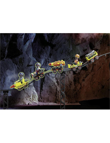 Playmobil Mina Dino Rise 70925 con 4 figuras y cañón