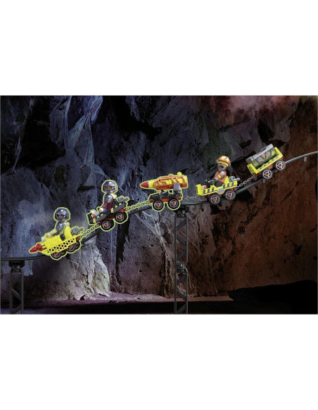 Playmobil Mina Dino Rise 70925 con 4 figuras y cañón