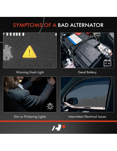 Alternador A-Premium para Land Rover Discovery 2003-2004 12V 120A