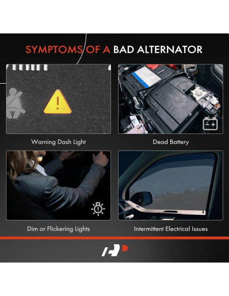 Alternador A-Premium para Land Rover Discovery 2003-2004 12V 120A