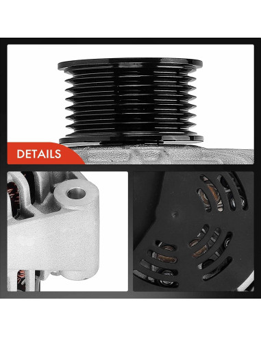 Alternador A-Premium para Land Rover Discovery 2003-2004 12V 120A