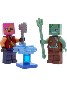 LEGO Minecraft Aventurero con Ahogado y Axolote - 6+ 2
