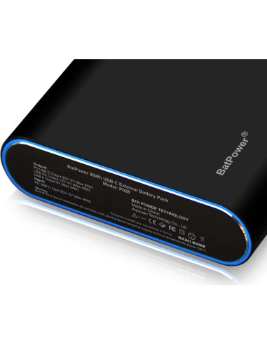 BatPower 98Wh Banco de Energía USB-C 120W Cargador Portátil