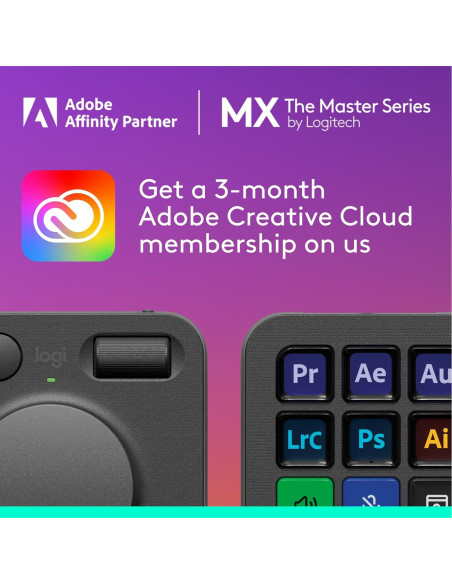 Consola Creativa Logitech MX - 9 Teclas LCD Personalizables