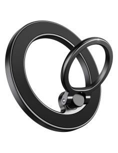 Soporte de Anillo Magnético AREDAN para iPhone MagSafe Negro