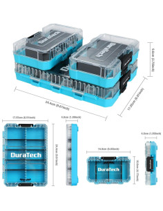 Organizador de Piezas Pequeñas DURATECH 14 Compartimentos 2