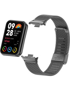 Correa de Metal para Xiaomi Mi Band 8 Pro - Ajustable 18mm 2