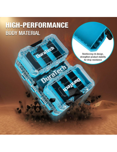 Organizador de Piezas Pequeñas DURATECH 14 Compartimentos