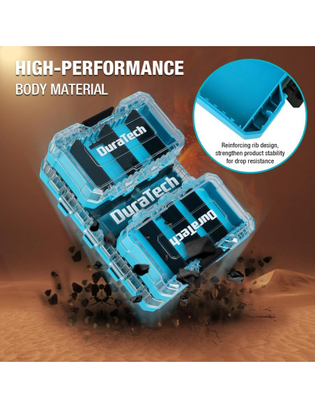 Organizador de Piezas Pequeñas DURATECH 14 Compartimentos