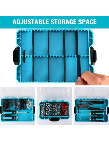 Organizador de Piezas Pequeñas DURATECH 14 Compartimentos