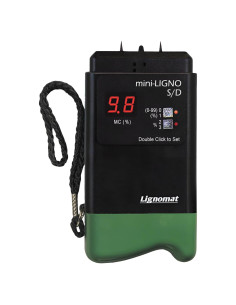Medidor de Humedad Lignomat Mini-Ligno S/D Negro 136g
