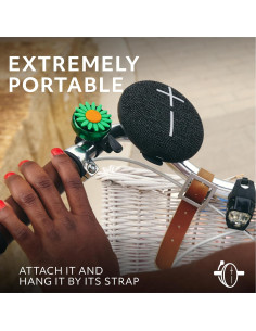 Altavoz Bluetooth Ultimate Ears MINIROLL Impermeable 12h Negro 2