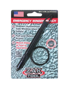 Punzón de Ventana Zak Tool 57K Negro 2 Agujeros 2