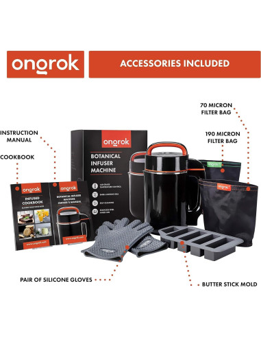 Máquina para Hacer Mantequilla ONGROK 230V, Kit Completo