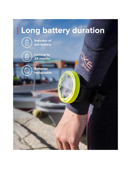 Computadora de Buceo Suunto Zoop Novo 100m Pantalla Retroiluminada