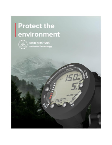 Computadora de Buceo Suunto Zoop Novo 100m Pantalla Retroiluminada