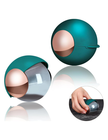 Rodillo de Pelusa QNBRW Lavable y Reutilizable Verde