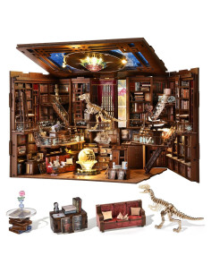 Kit de Rincón de Libros MiniCity DIY con Luz LED y Funda