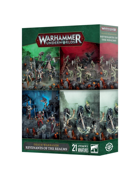 Warhammer Revenants Games Workshop 21 Miniaturas Muerte