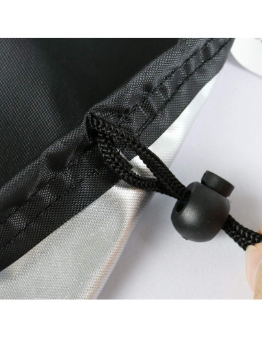 Cubierta para banco de jardín Hengme 133x82x87 cm impermeable