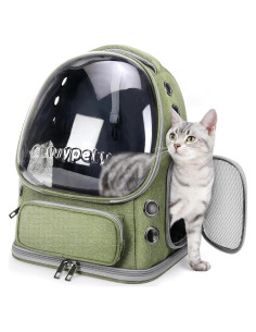 Mochila para Gatos Cawypety Plegable y Ventilada 6,8 kg