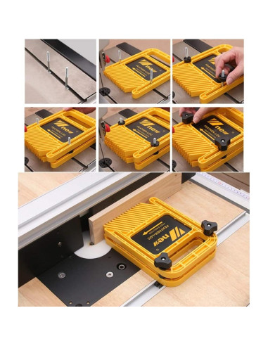 Tablero de Plumas Alargado W New para Sierra de Banco 0.84kg