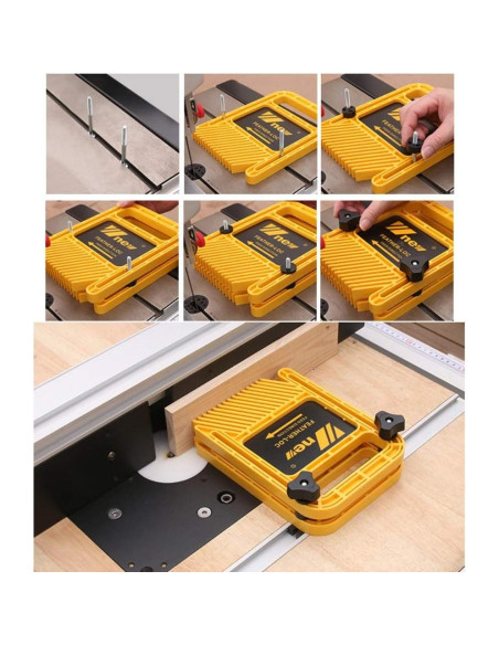 Tablero de Plumas Alargado W New para Sierra de Banco 0.84kg