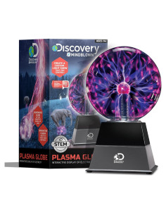 Lámpara de Plasma Discovery Kids 24.1 cm - Interactiva Tacto y Sonido