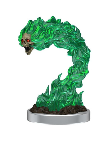 Miniaturas D&D WizKids Hechicera Oscura y Calaveras de Llama