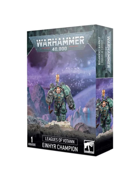 Miniatura Games Workshop Warhammer 40k Campeón Einhyr Miniatura Games Workshop Warhammer 40k Campeón Einhyr