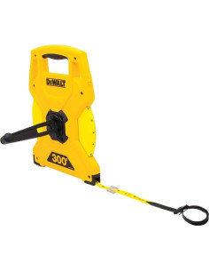 Cinta de Fibra de Vidrio DEWALT 91.4m con Gancho Fuerte 2