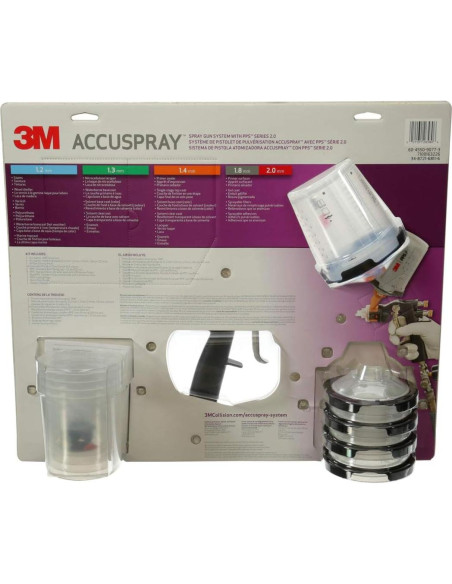 Pistola de Pintura 3M Accuspray 26580 con PPS 2.0, 650 ml