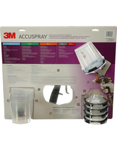 Pistola de Pintura 3M Accuspray 26580 con PPS 2.0, 650 ml